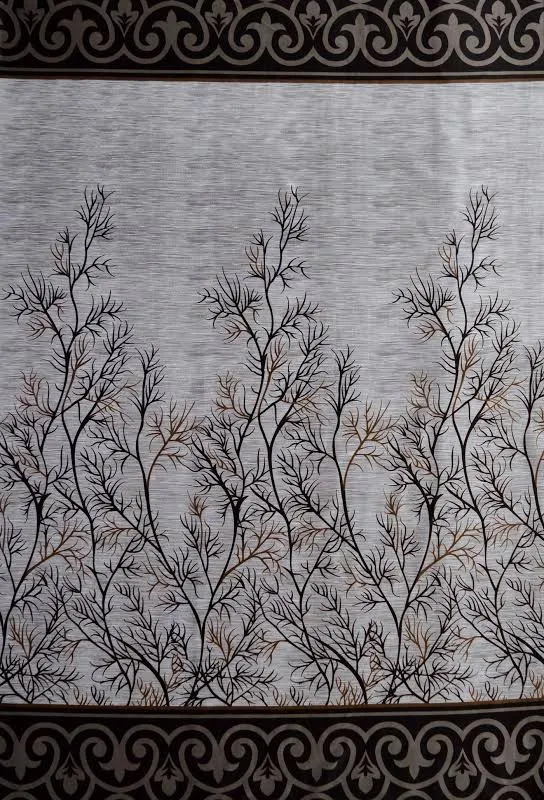 Home Sizzler 2 Piece Elegant Panel Eyelet Polyester Window Curtains
